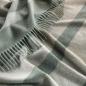 Preview: Biederlack XL uni cashmere plaid - Moss Charming