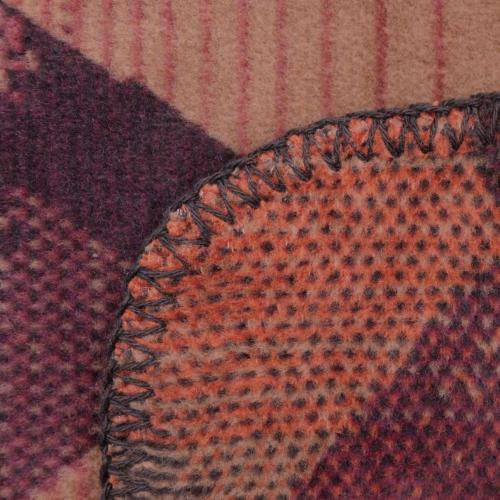Biederlack blanket - Garnet Glow