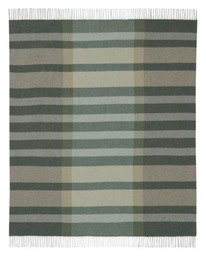 Biederlack XL uni cashmere plaid - Moss Charming