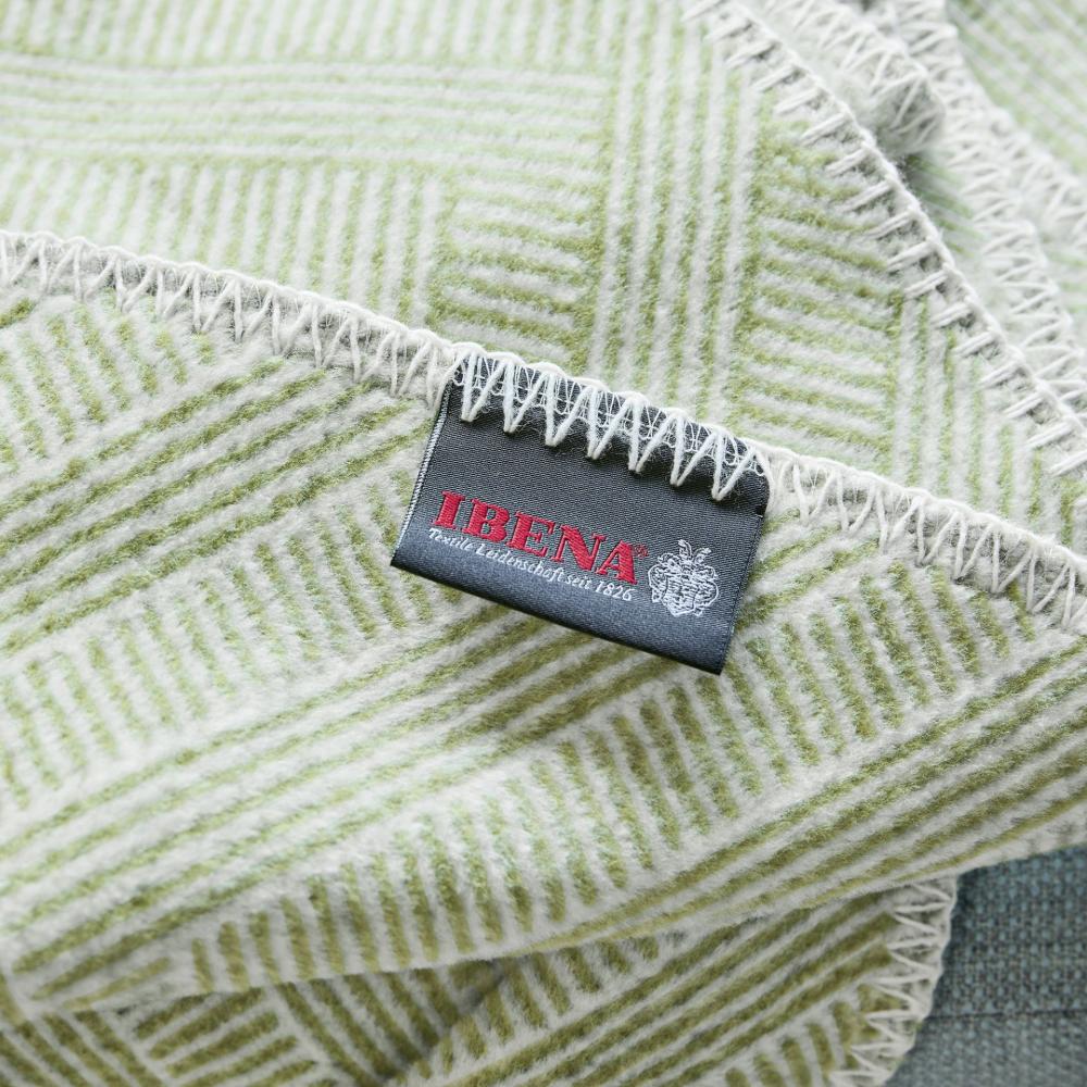 Ibena blanket - Nazca green