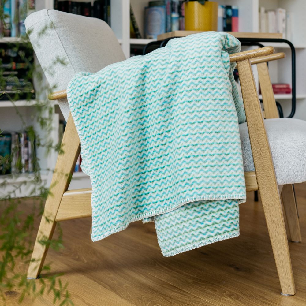 Ibena blanket - Andschara green