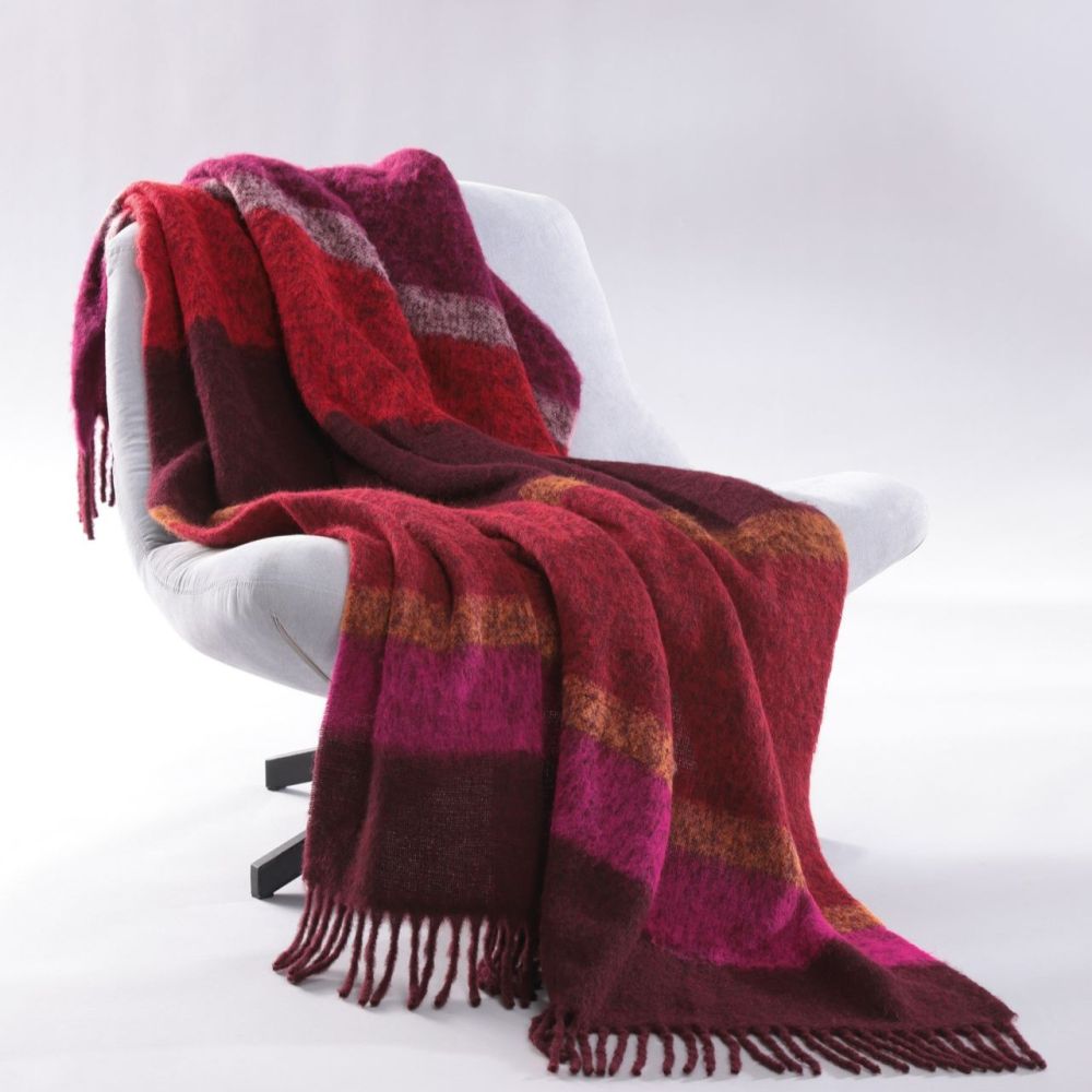 Biederlack plaid - Mohair Look