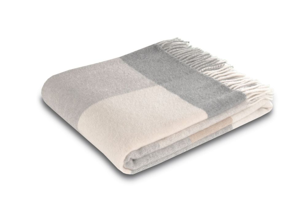 Biederlack cashmere plaid - Pleasant stone