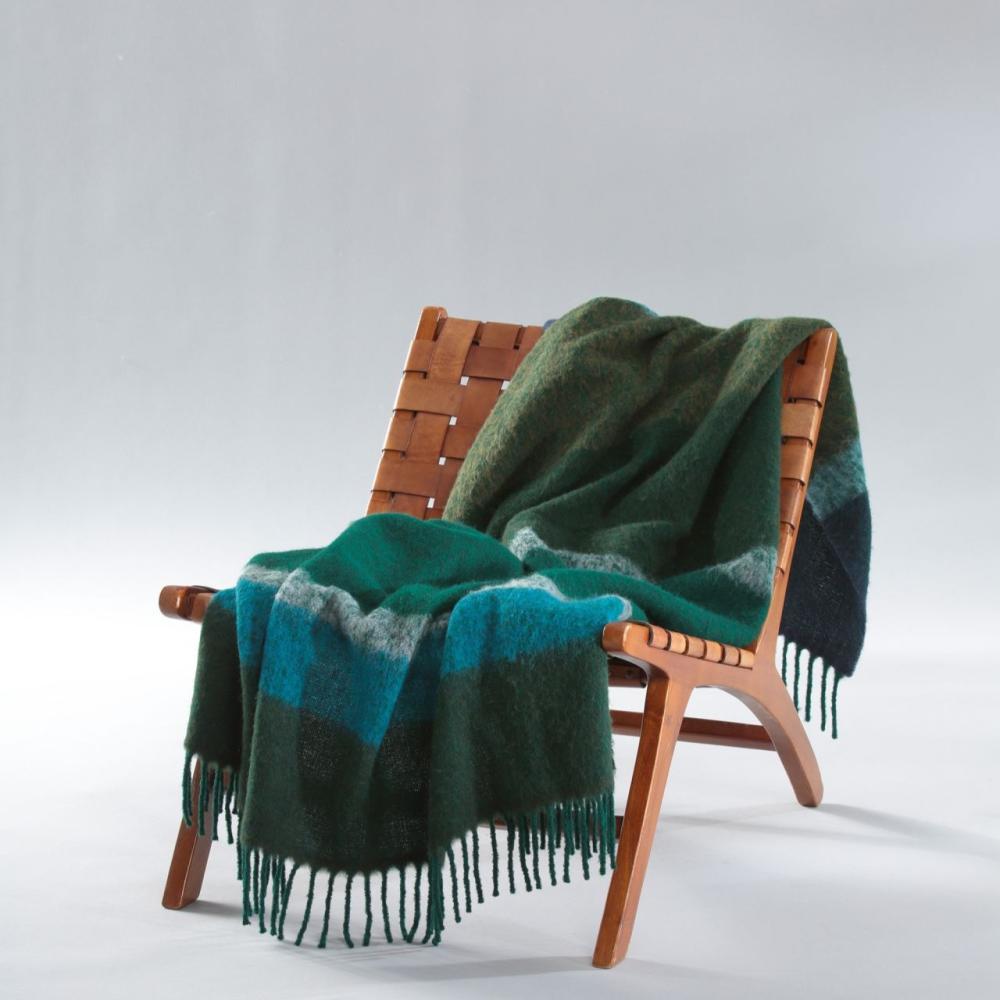 Biederlack plaid - Mohair Look