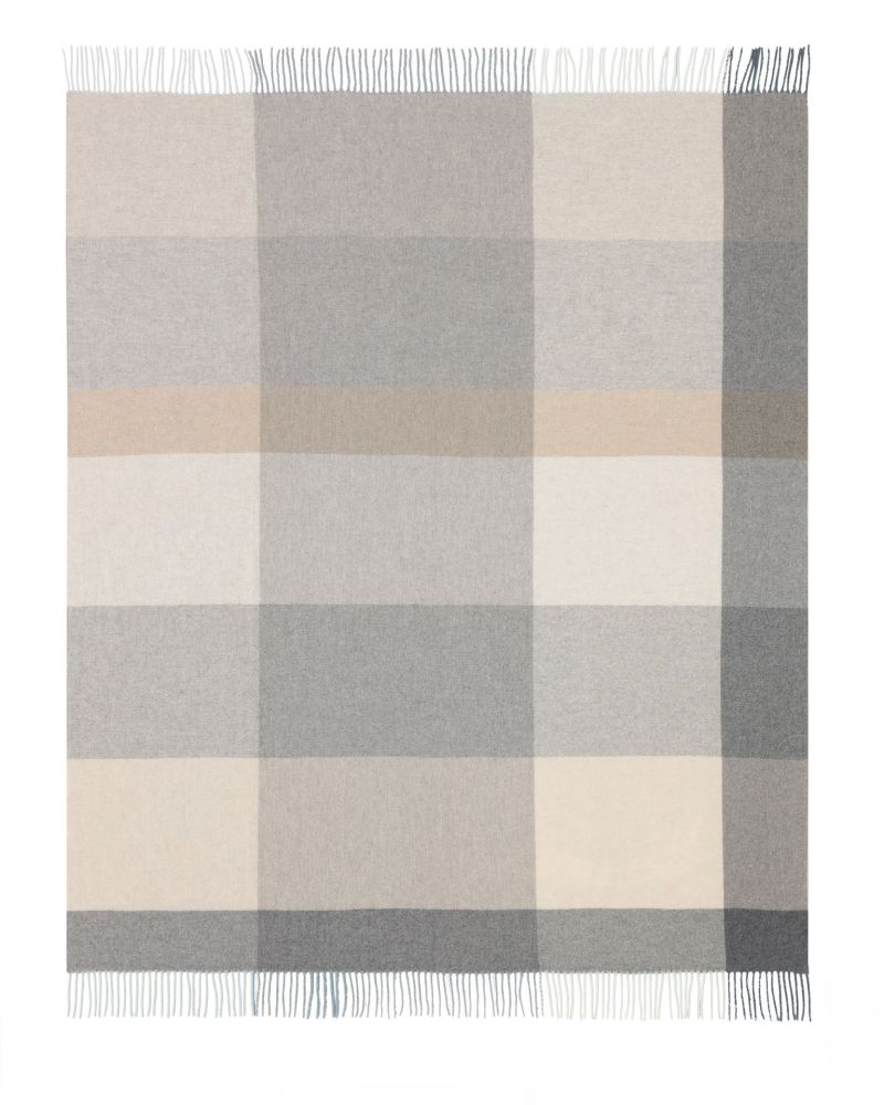 Biederlack cashmere plaid - Pleasant stone