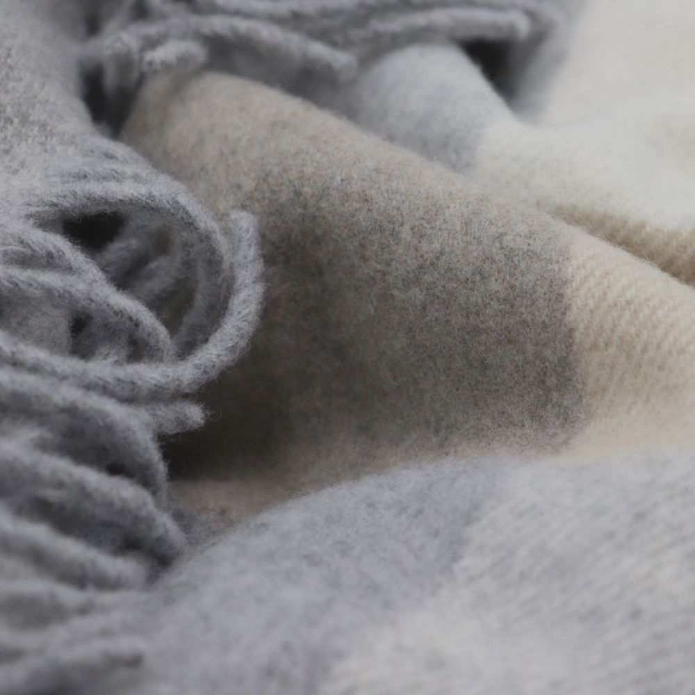 Biederlack cashmere plaid - Pleasant stone