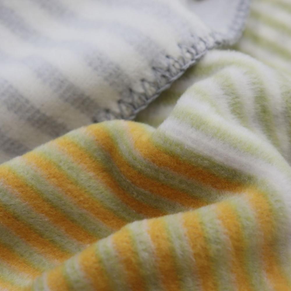Biederlack blanket - Maze yellow