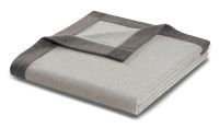 Biederlack Wolldecke - Prado grey